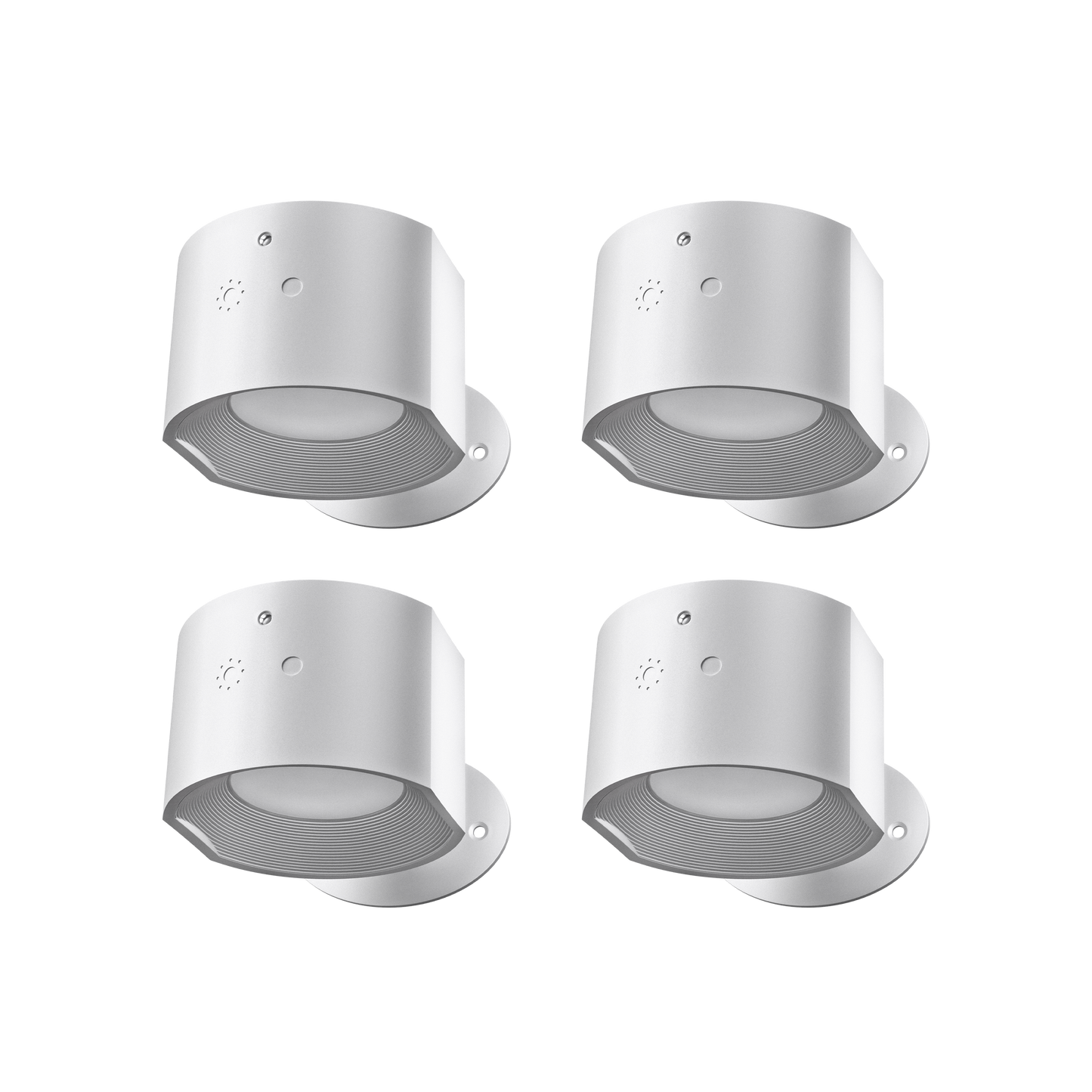 Kabellose LED-Wandleuchten im 2er-Set für Schlafzimmer und Wohnzimmer