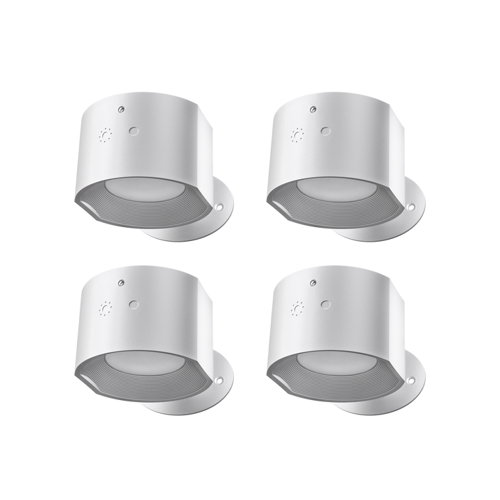 Kabellose LED-Wandleuchten im 2er-Set für Schlafzimmer und Wohnzimmer