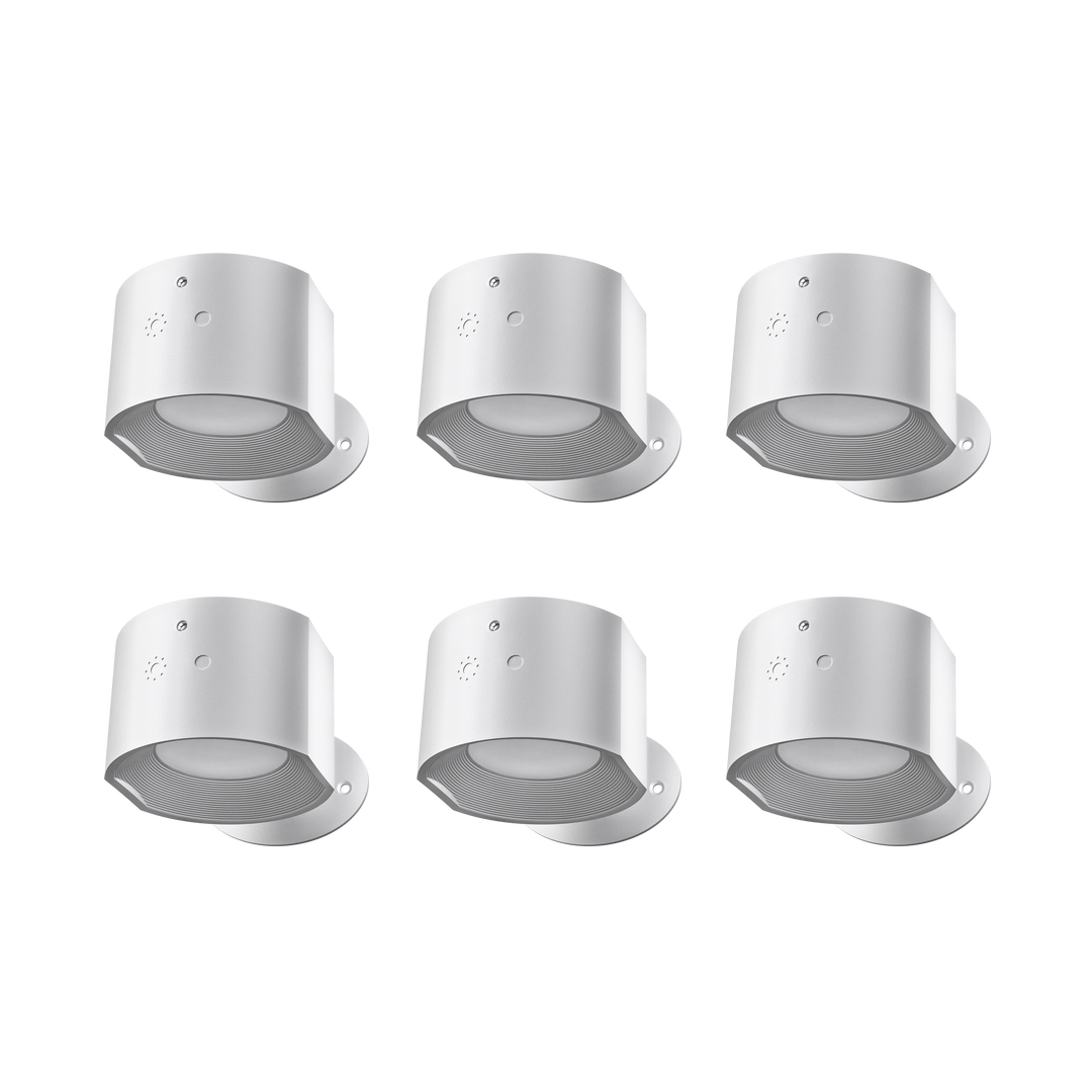 Kabellose LED-Wandleuchten im 2er-Set für Schlafzimmer und Wohnzimmer