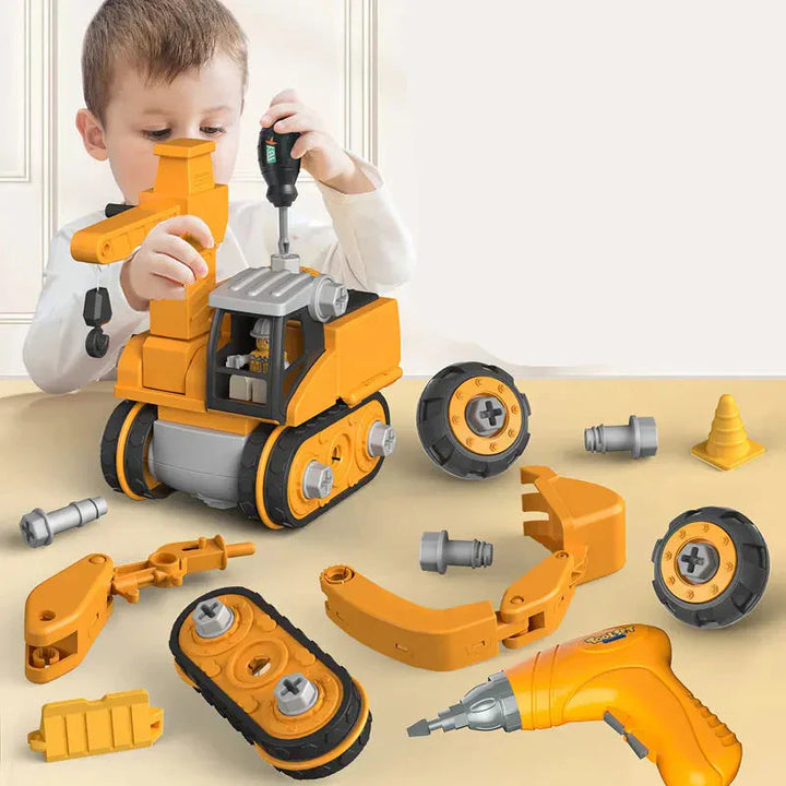 Master Builder Ingenieur Spielset für Kinder – Konstruktionsspielzeug aus ABS