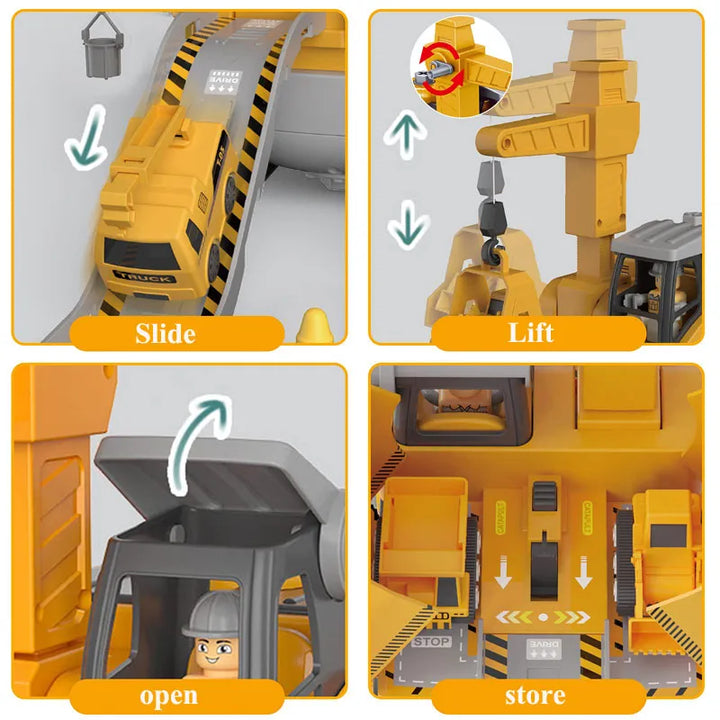 Master Builder Ingenieur Spielset für Kinder – Konstruktionsspielzeug aus ABS