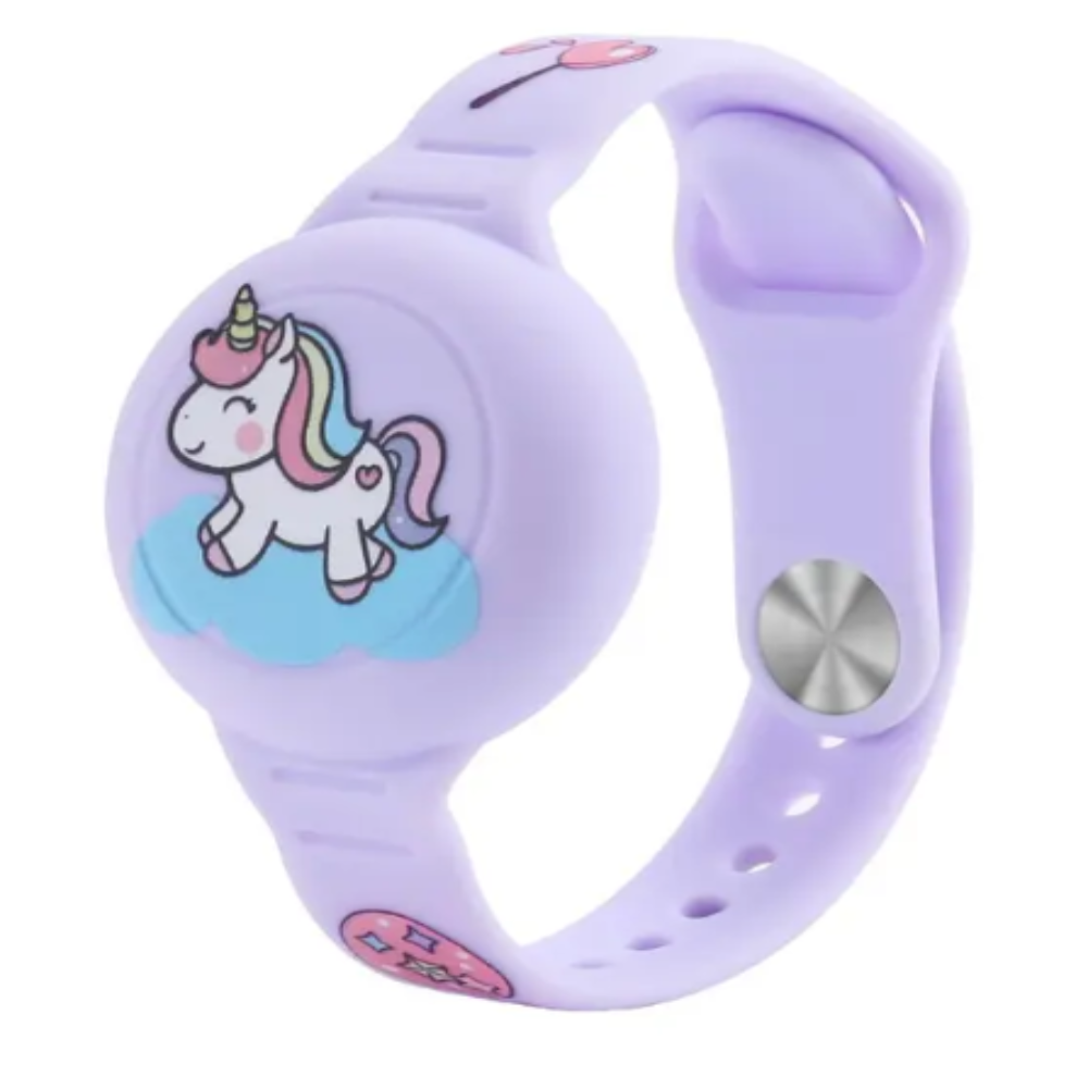 Kinderarmband mit AirTag-Halterung für sicheres Spielen im Freien