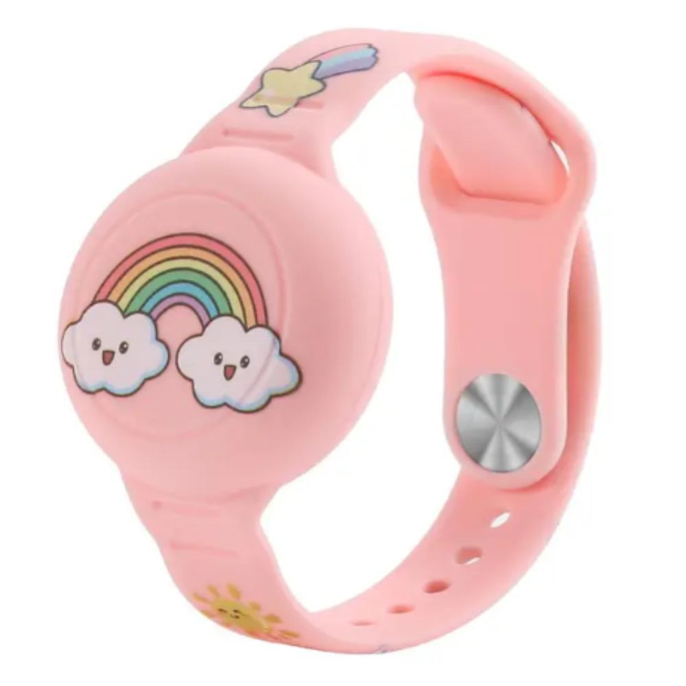 Kinderarmband mit AirTag-Halterung für sicheres Spielen im Freien