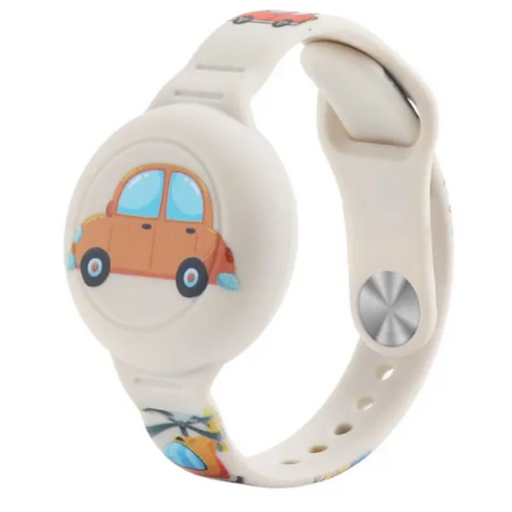 Kinderarmband mit AirTag-Halterung für sicheres Spielen im Freien