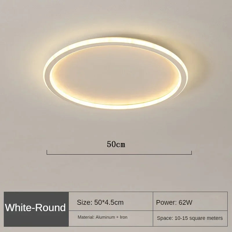 Skandinavische LED Deckenleuchte – Modern, dimmbar & stilvoll für Wohnzimmer, Esszimmer & Flur