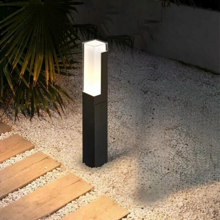 LED-Wandlampe für den Außenbereich mit Aluminiumgehäuse und Acrylabdeckung