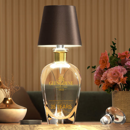 Kabellose Flaschenlampe mit USB-Aufladung für drinnen und draußen
