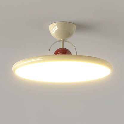 LED-Deckenleuchte – rund, warmweiß & modern