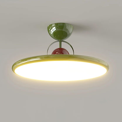LED-Deckenleuchte – rund, warmweiß & modern
