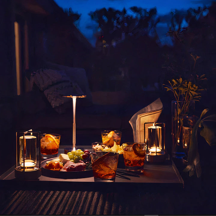 Kabellose dimmbare Designer Tischlampe in elegantem Design