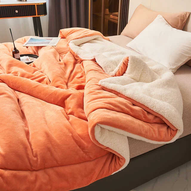 Kuschelige Winterdecke für Zuhause