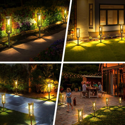 Solarlaterne wetterfest für Garten und Terrasse