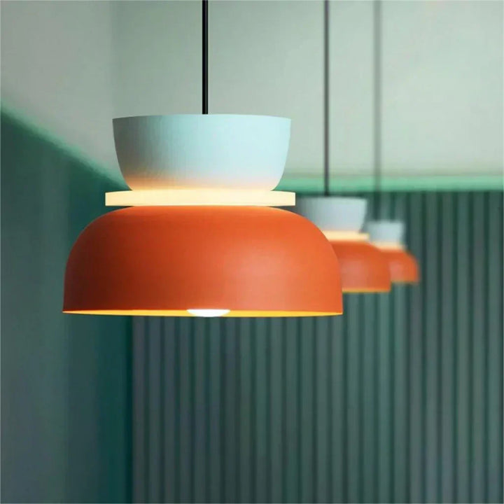 Pendelleuchte im Nordic Macaron Stil mit LED