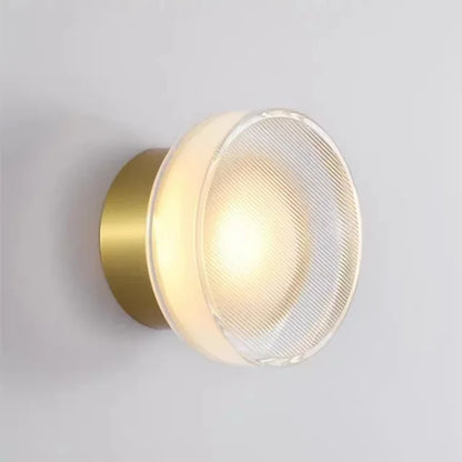 Moderne runde LED-Wandleuchte für Wohnzimmer und Schlafzimmer