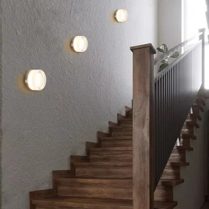 Moderne runde LED-Wandleuchte für Wohnzimmer und Schlafzimmer