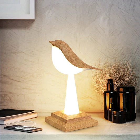 Moderne Tischlampe mit Vogel-Design – Stilvolle Akzente für Ihr Interieur