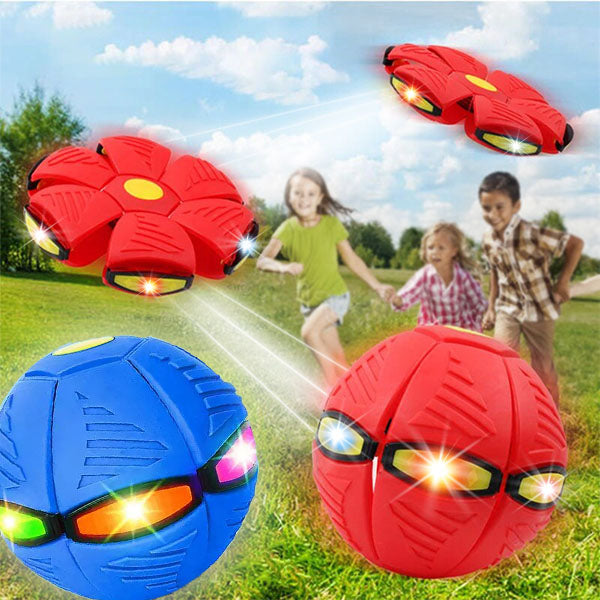 Frisbee Ball – Verwandelt sich von der Scheibe zum Ball