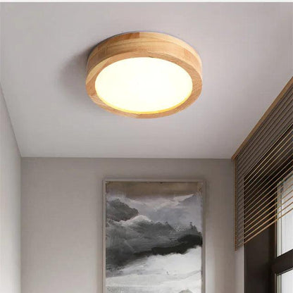 Runde Deckenlampe im skandinavischen Stil