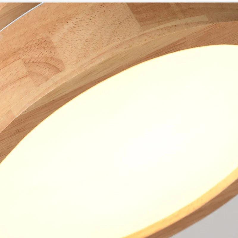 Runde Deckenlampe im skandinavischen Stil
