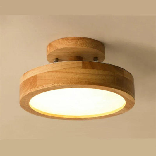 Runde Deckenlampe im skandinavischen Stil