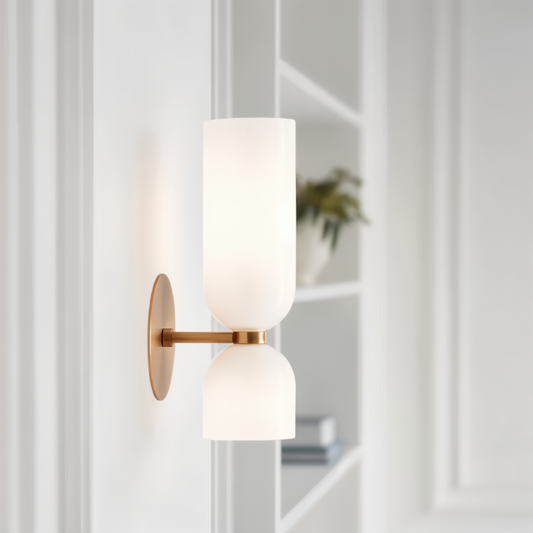 LED Wandleuchte Up & Down – Moderne Glaslampe für Flur und Wohnbereich