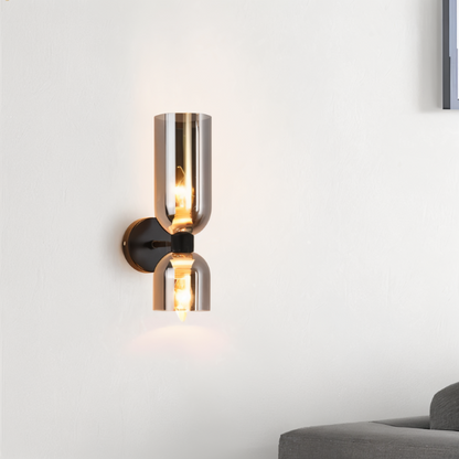 LED Wandleuchte Up & Down – Moderne Glaslampe für Flur und Wohnbereich