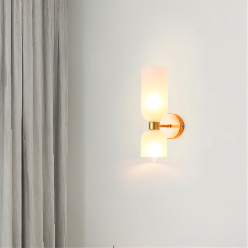 LED Wandleuchte Up & Down – Moderne Glaslampe für Flur und Wohnbereich