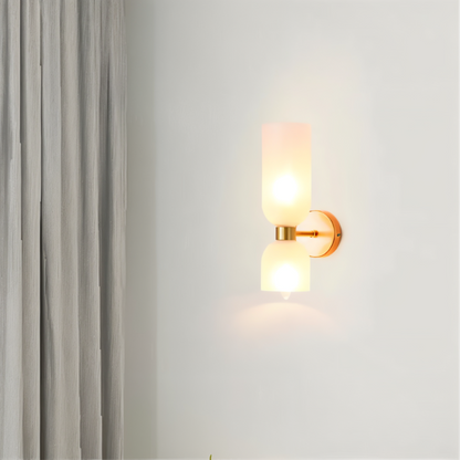 LED Wandleuchte Up & Down – Moderne Glaslampe für Flur und Wohnbereich