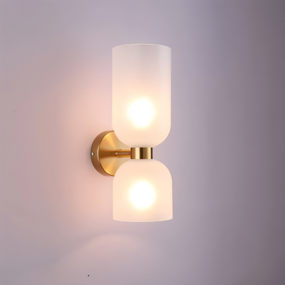 LED Wandleuchte Up & Down – Moderne Glaslampe für Flur und Wohnbereich