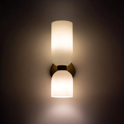 LED Wandleuchte Up & Down – Moderne Glaslampe für Flur und Wohnbereich