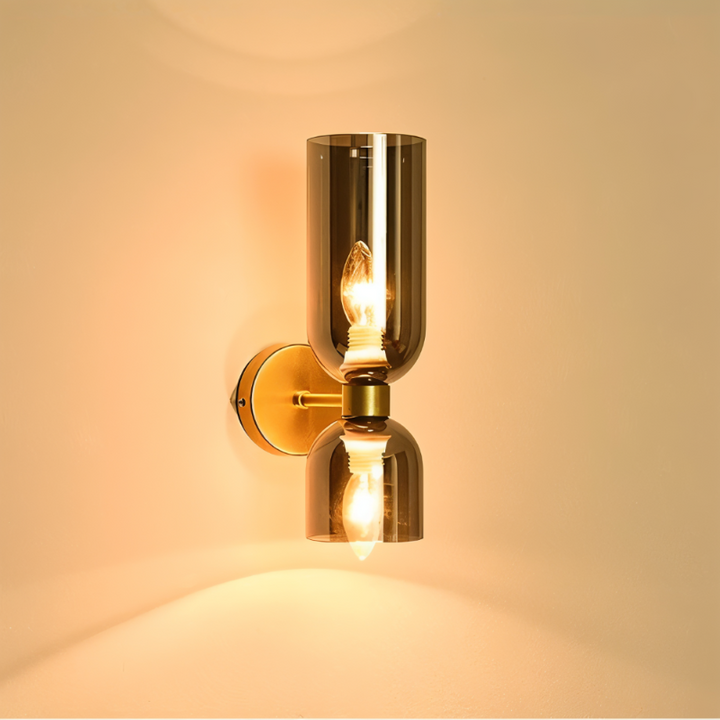 LED Wandleuchte Up & Down – Moderne Glaslampe für Flur und Wohnbereich