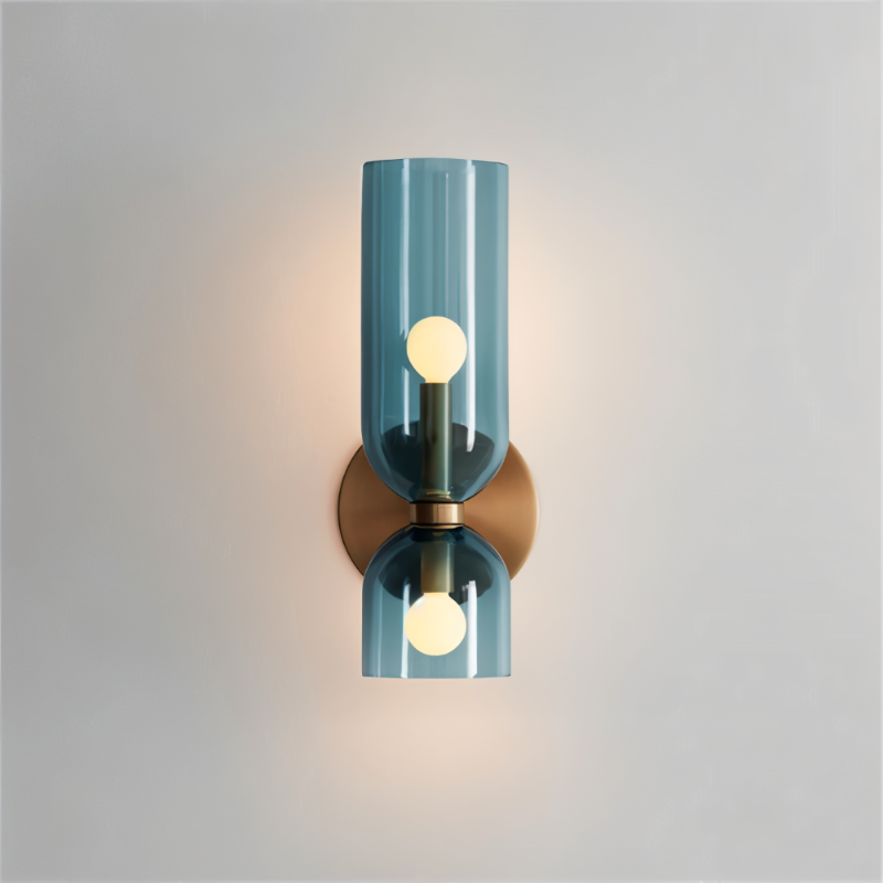 LED Wandleuchte Up & Down – Moderne Glaslampe für Flur und Wohnbereich