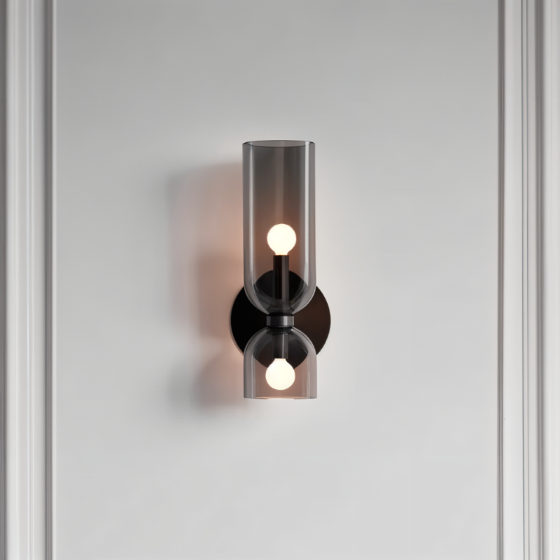 LED Wandleuchte Up & Down – Moderne Glaslampe für Flur und Wohnbereich