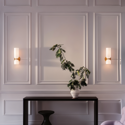 LED Wandleuchte Up & Down – Moderne Glaslampe für Flur und Wohnbereich