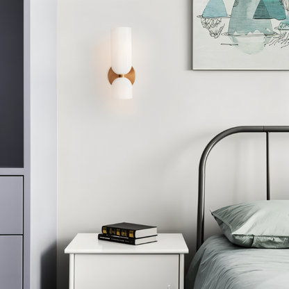 LED Wandleuchte Up & Down – Moderne Glaslampe für Flur und Wohnbereich