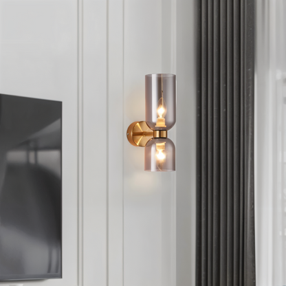 LED Wandleuchte Up & Down – Moderne Glaslampe für Flur und Wohnbereich