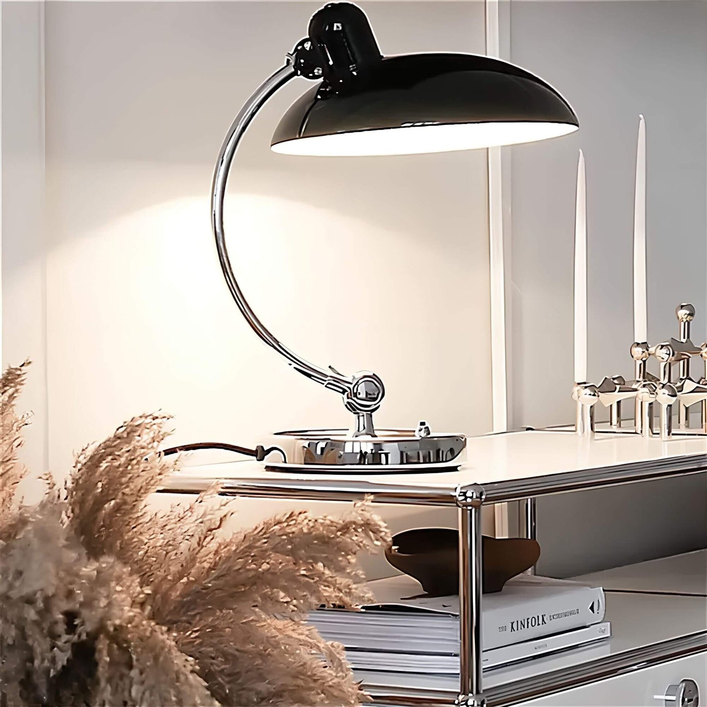 Skandinavische LED Tischlampe – minimalistisch, dimmbar & modern