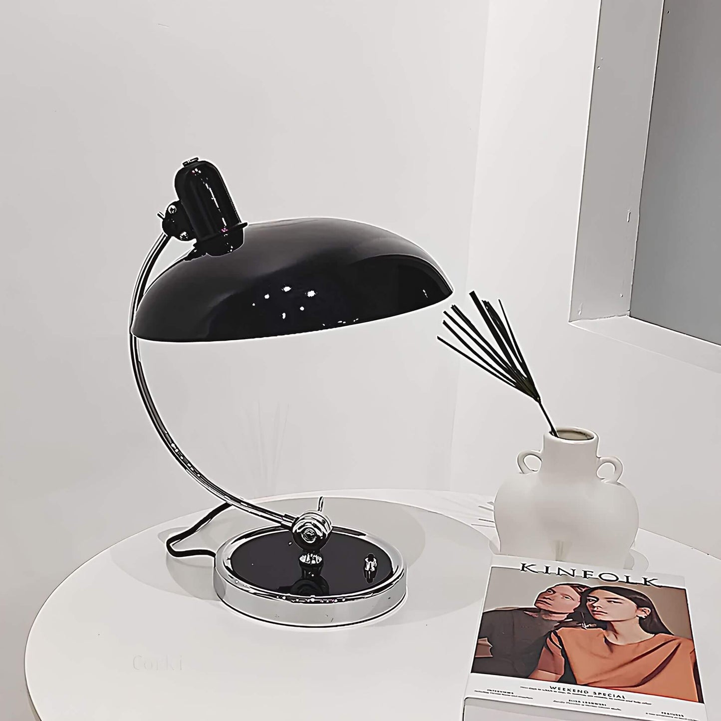 Skandinavische LED Tischlampe – minimalistisch, dimmbar & modern