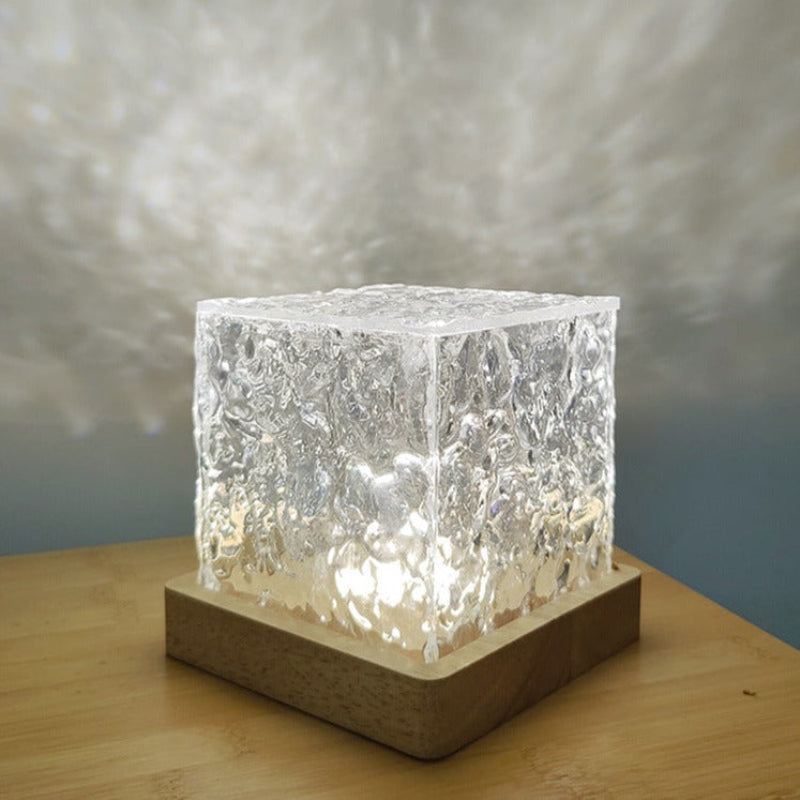 Stilvolle Würfel LED Lampe - Relaxing Room Light