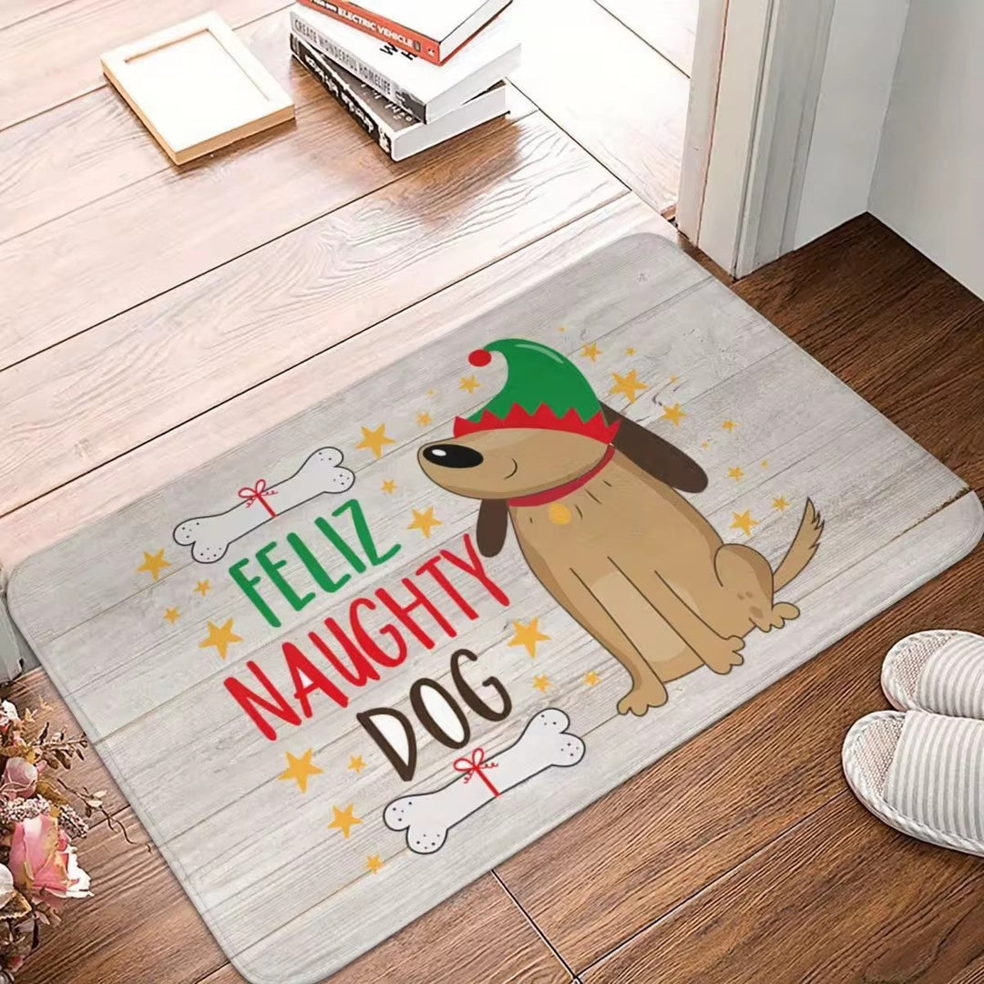 Fußmatte Mit Weihnachtsmotiv