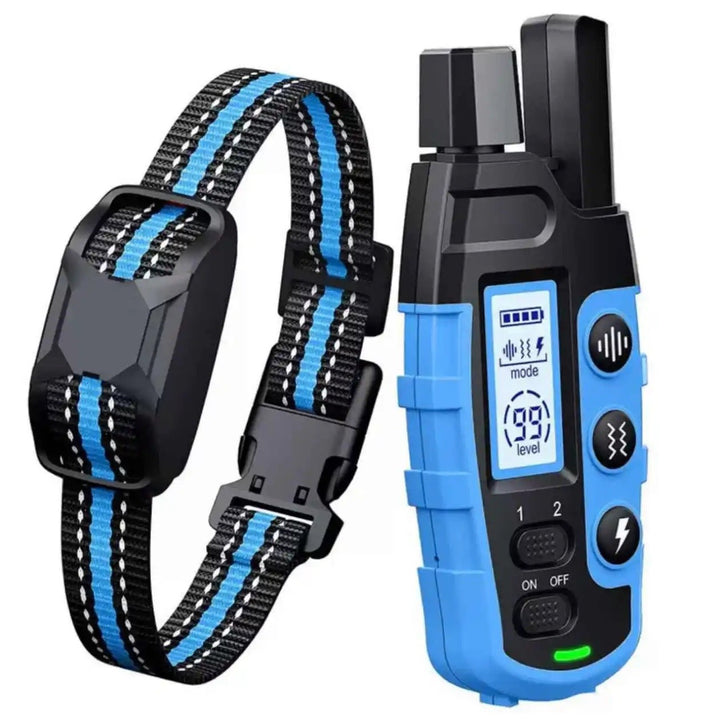 Wasserdichtes Hundetrainingshalsband mit Fernbedienung & 1000 m Reichweite