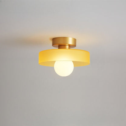 Französische Bauhaus-Deckenleuchte – Elegantes Design für moderne Räume