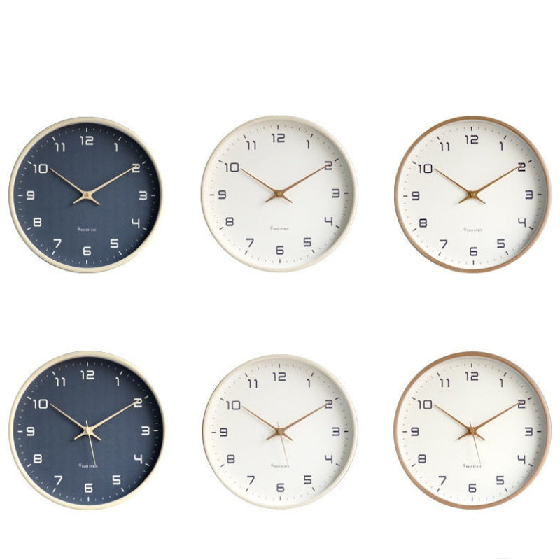 Geräuschlose Wanduhr Aus Holz Mit Zeitlosem Design