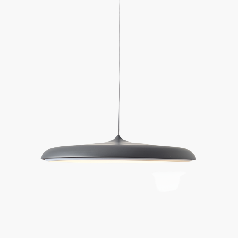 Skandinavische LED Pendelleuchte im Scheibendesign