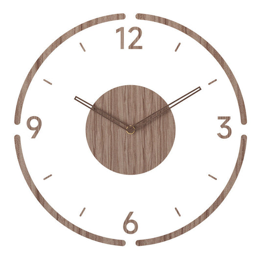Skandinavische Wanduhr aus Holz – Minimalistisches Design für Ihr Zuhause