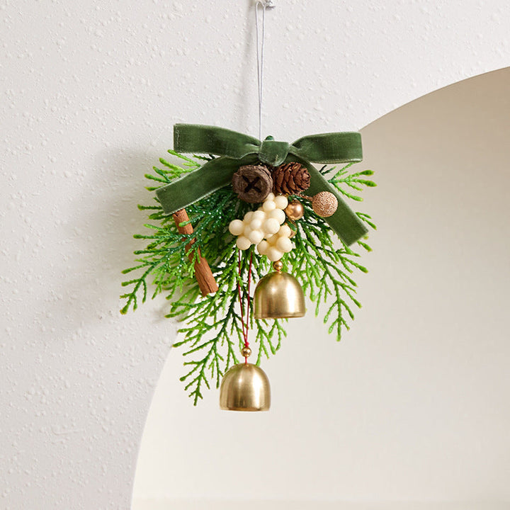 Festlicher Weihnachtskranz für eine einladende Weihnachtsatmosphäre