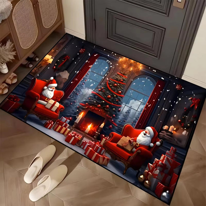 Fußmatte Mit Weihnachtsmotiv