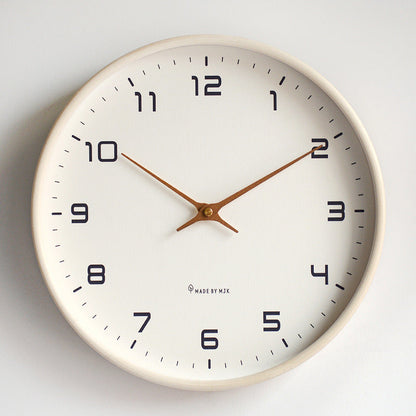 Geräuschlose Wanduhr Aus Holz Mit Zeitlosem Design