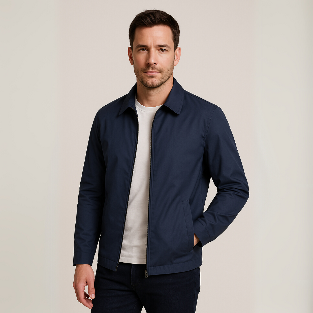Herren Windbreaker Leichte Jacke Im Lässigen Stil