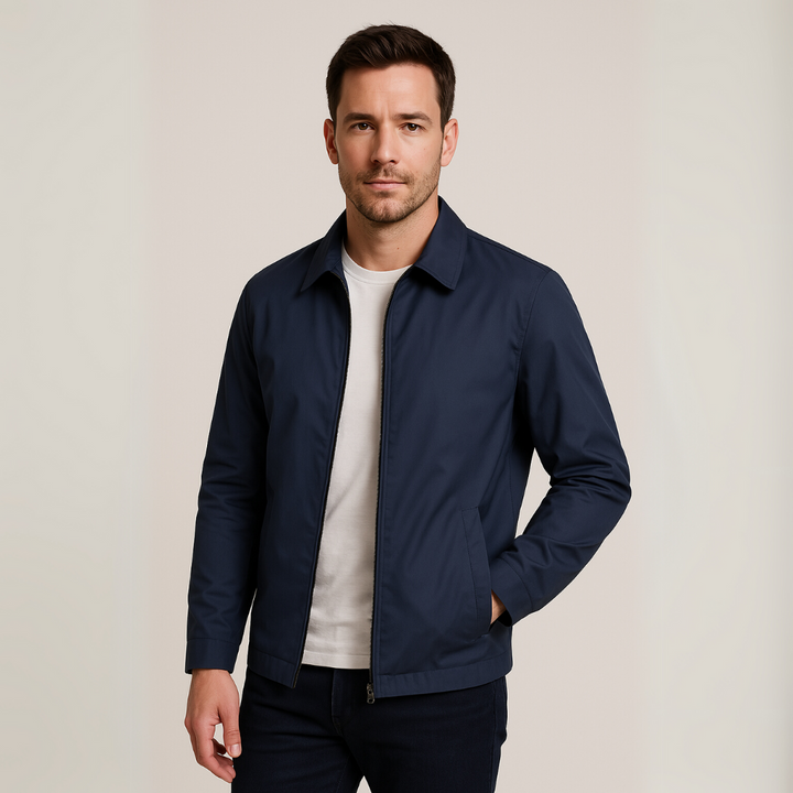 Herren Windbreaker Leichte Jacke Im Lässigen Stil